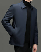 SS Men's Goose Down Jacket Navy Blue