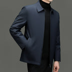 Men's Goose Down Jacket Navy Blue