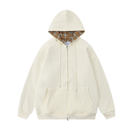 Men's Simple Hoodie Apricot