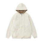 Men's Simple Hoodie Apricot