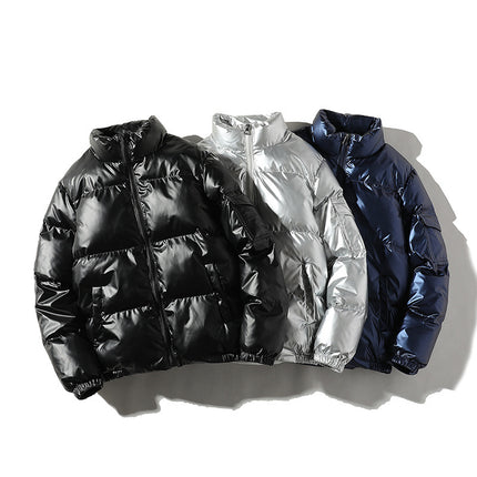 Men's Fleece-lined Cotton-padded Jacket