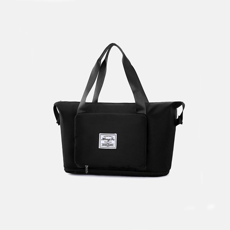 SS Foldable Travel Bag Black