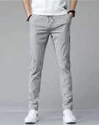 Loose Straight men's Sweatpants Light Grey