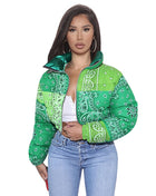 SS new winter jacket Green