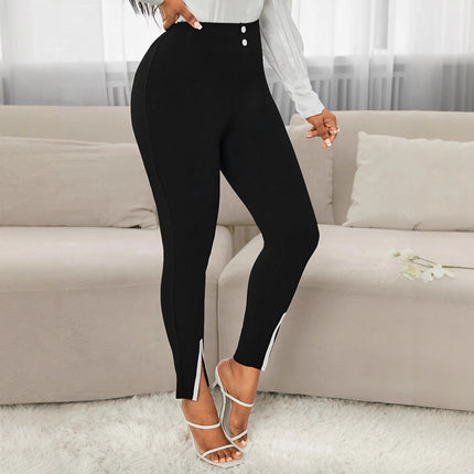 Elegant Commuting Slim-fit Pants