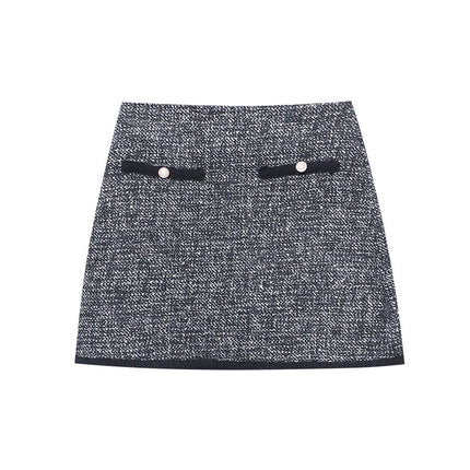 French Style Classic Style A- Line Temperament Skirt