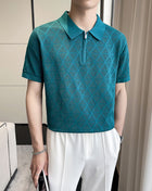 SS Polo T-shirt Peacock Blue