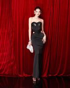 SS Sequin Dress Black