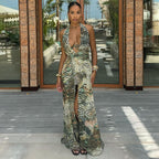 SS Abstract Printing Dress