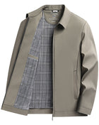 SS Men's Casual Jacket Khaki