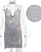 SS Brace Dress Silver AB