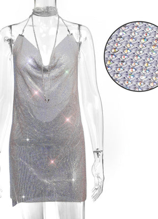 SS Brace Dress Silver AB