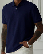 SS Men’s Polo Shirt dark blue