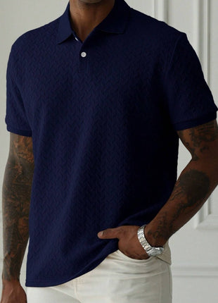 SS Men’s Polo Shirt dark blue
