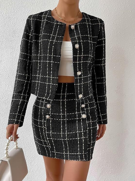 SS Button Jacket | Set