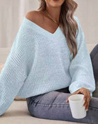 SS Women's Sweater Light blue