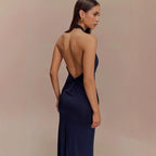 Bodycon Halter Maxi Dresses