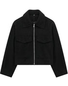 SS Short Jacket Black