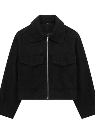 SS Short Jacket Black