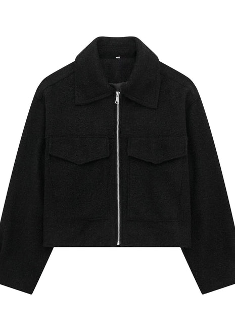 SS Short Jacket Black