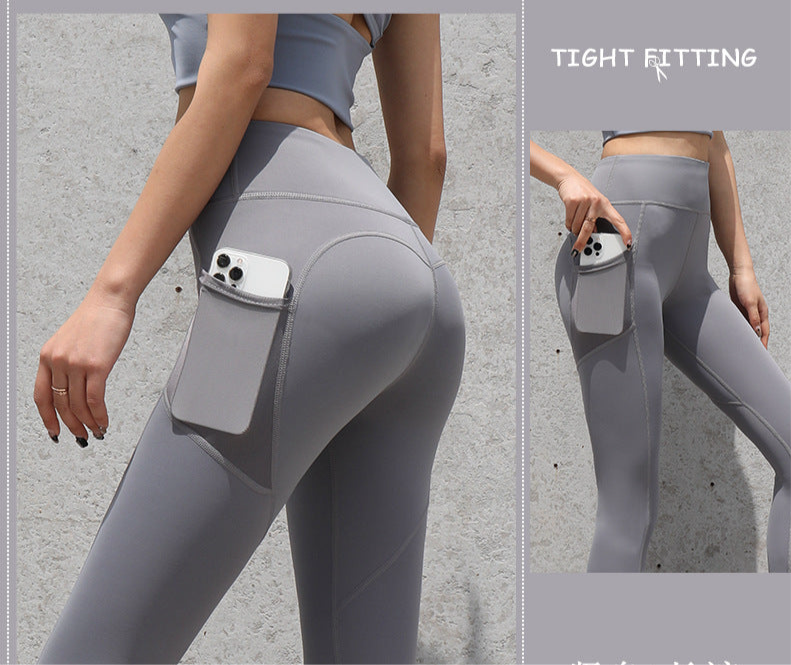 SS Gym Leggings Sea Rock Gray