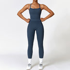 SS Yoga Suit Navy Blue
