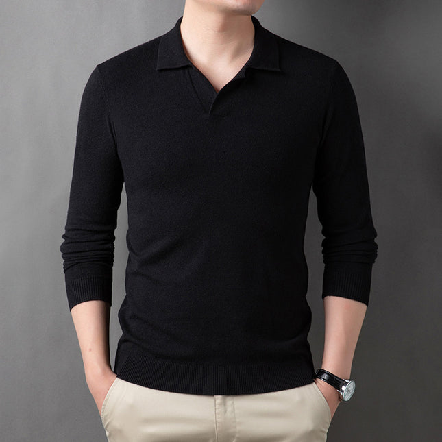 Business Casual Knitwear Black
