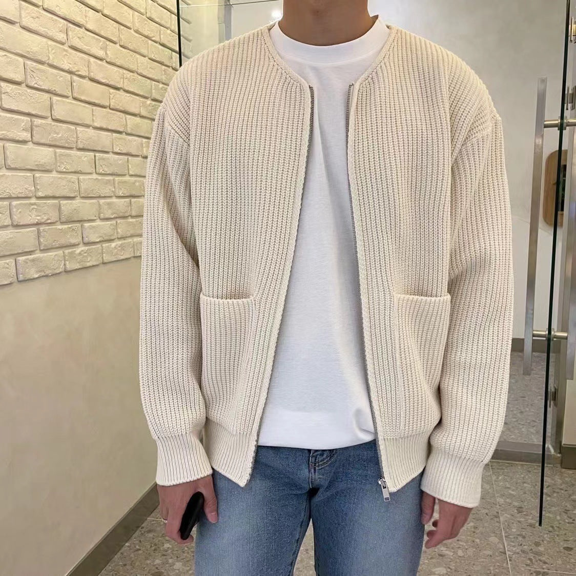 SS Men’s Cardigan Coat