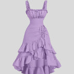 Slim Fit Sexy All-matching Suspenders Dress Women