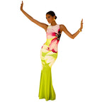 Women's Elegant Floral Print Dress
