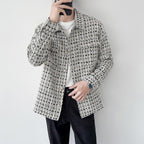 Small Fragrance Casual Men’s Jacket Black