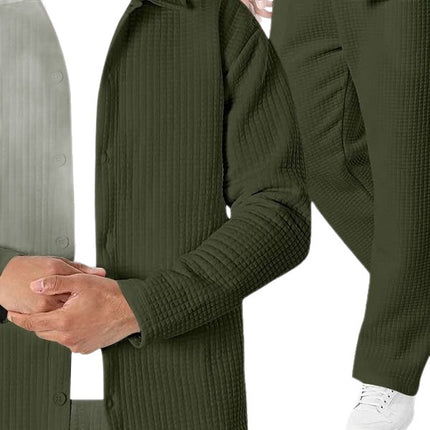 Anti-Wrinkle Simple Jacket Suits