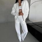 SS Track Suits White