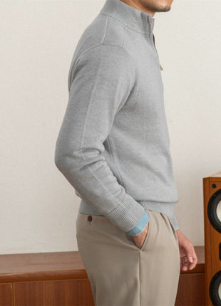 SS Men's Wool Sweater Light Gray