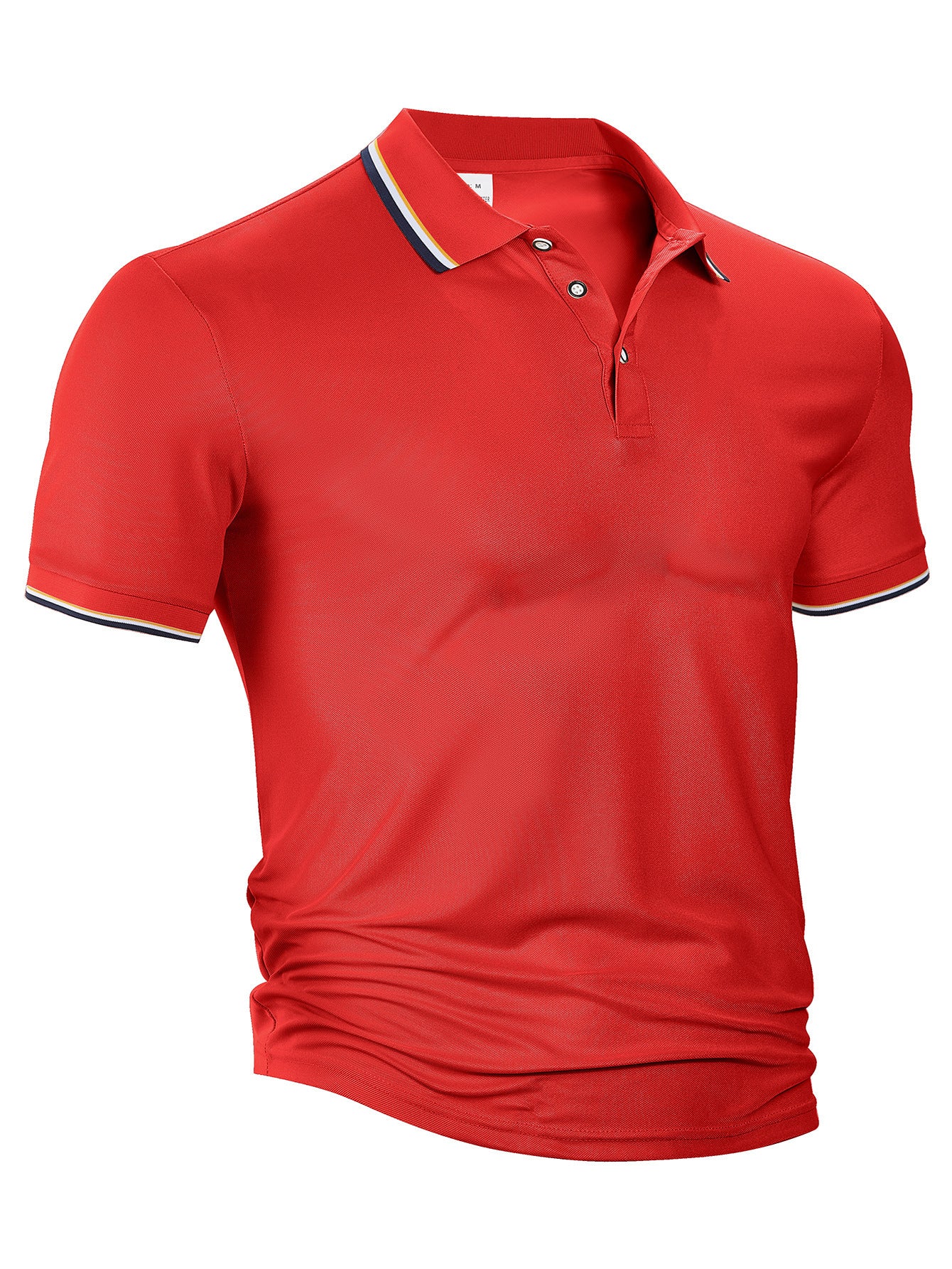 Men's Lapels Top Red