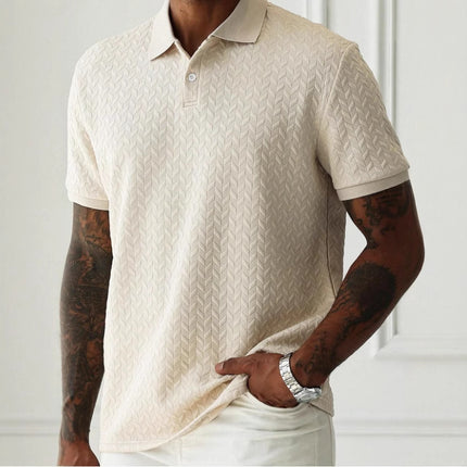 Men's Polo Collar Short-sleeved Shirt