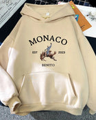 SS Monaco hoodie Beige