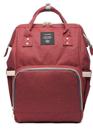 SS Maternity Nappy Bag Wine Red