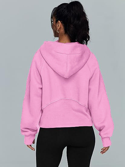 Women’s Zipper Hoodies Sweatshirt