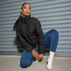 SS Short Padded Jacket Black