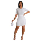 Women's Elegant Knitted Set White