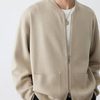 SS Two-way Zipper Cardigan
