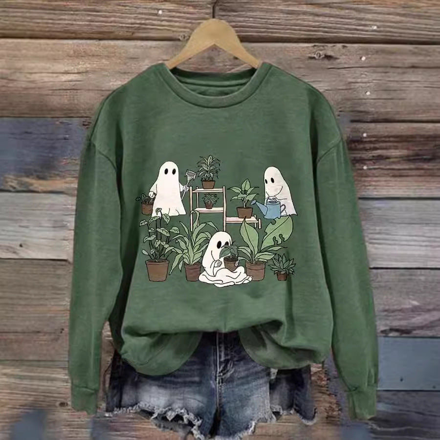Halloween Horror Funny Women's 3D Printing Sweater