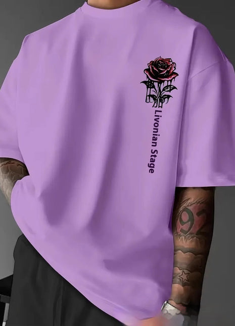 SS Oversized T-shirt light purple