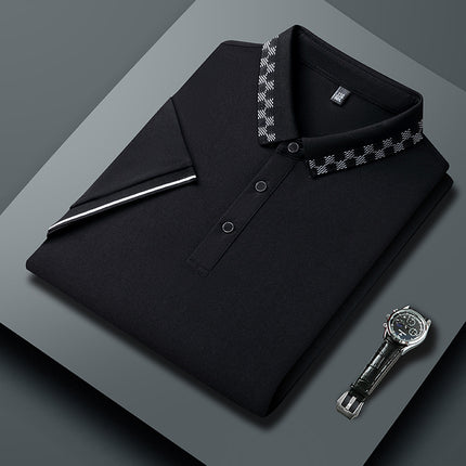Men's T-shirt Loose Casual Black