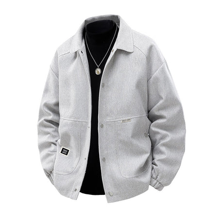 Men's Korean Style Jacket White