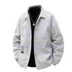 Men's Korean Style Jacket White