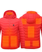 SS Thermal Men's Winter Jacket Red Zone8