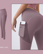 SS Yoga Pants Purple