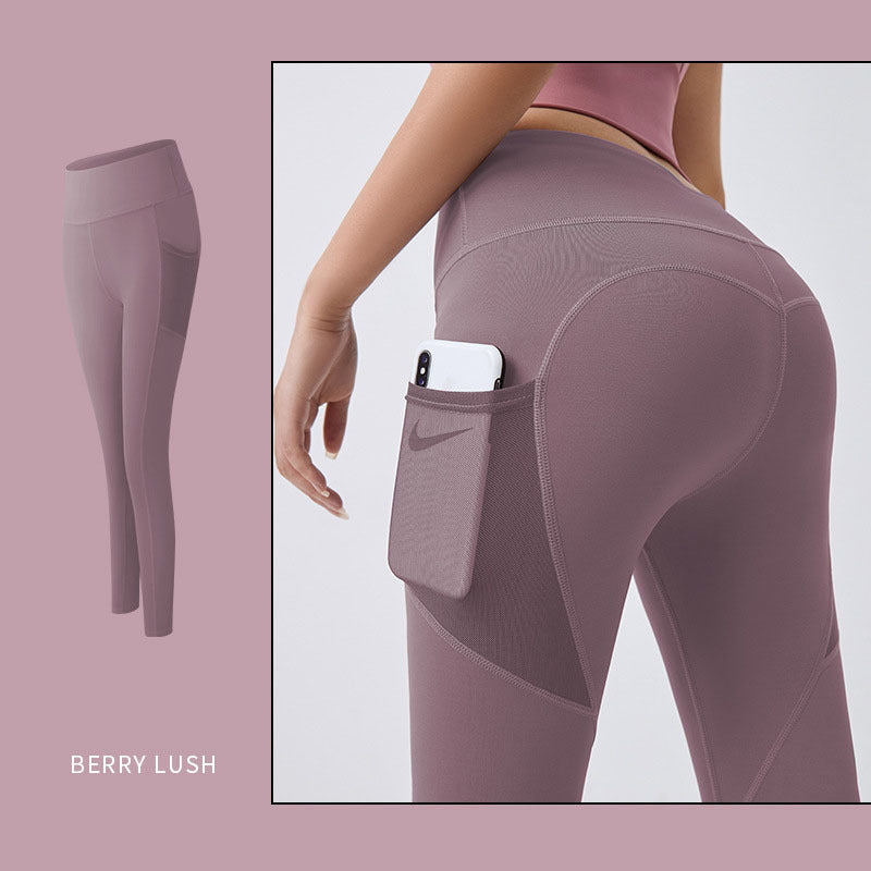 SS Yoga Pants Purple